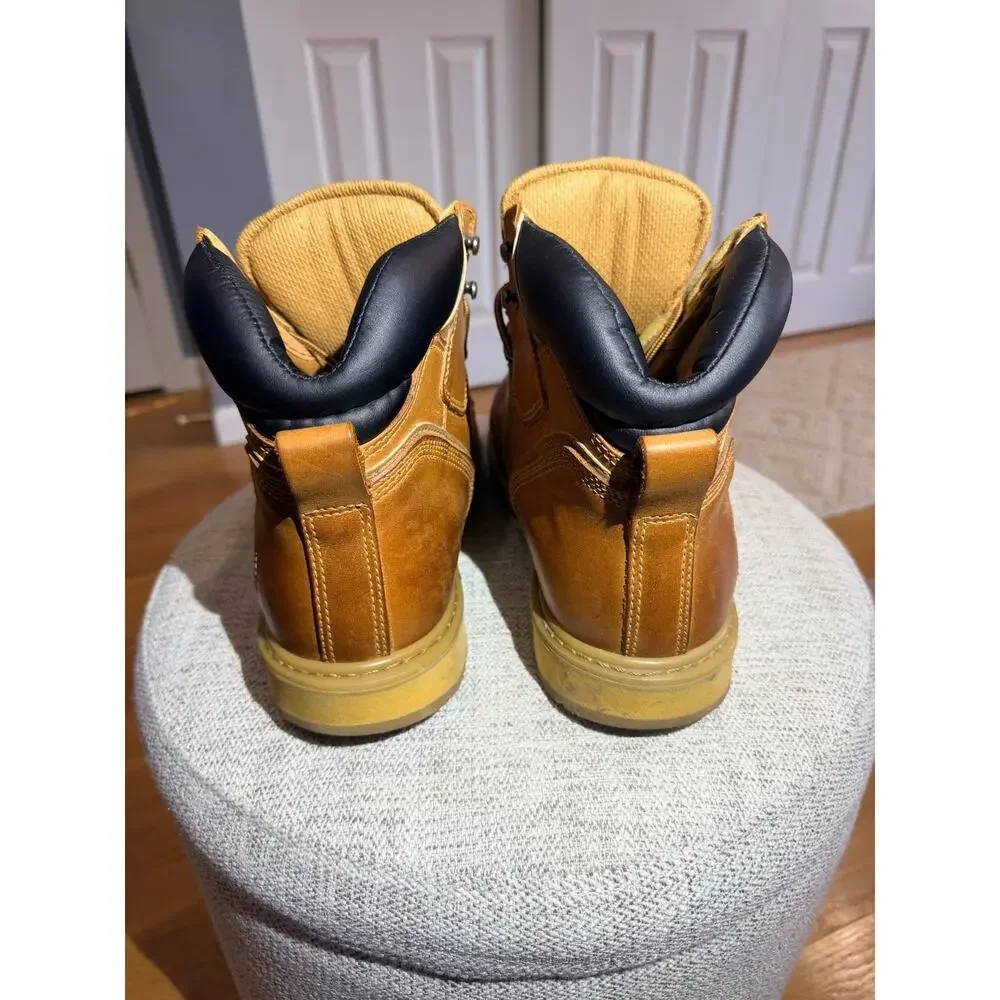 Timberland PRO 24/7 Work Boots Men’s 14W Wheat Leather Soft Toe Size 14 Wide